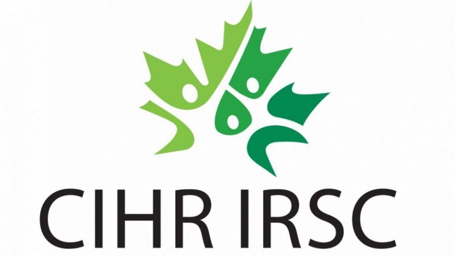 Green leaf symbol with CIHR IRSC letters